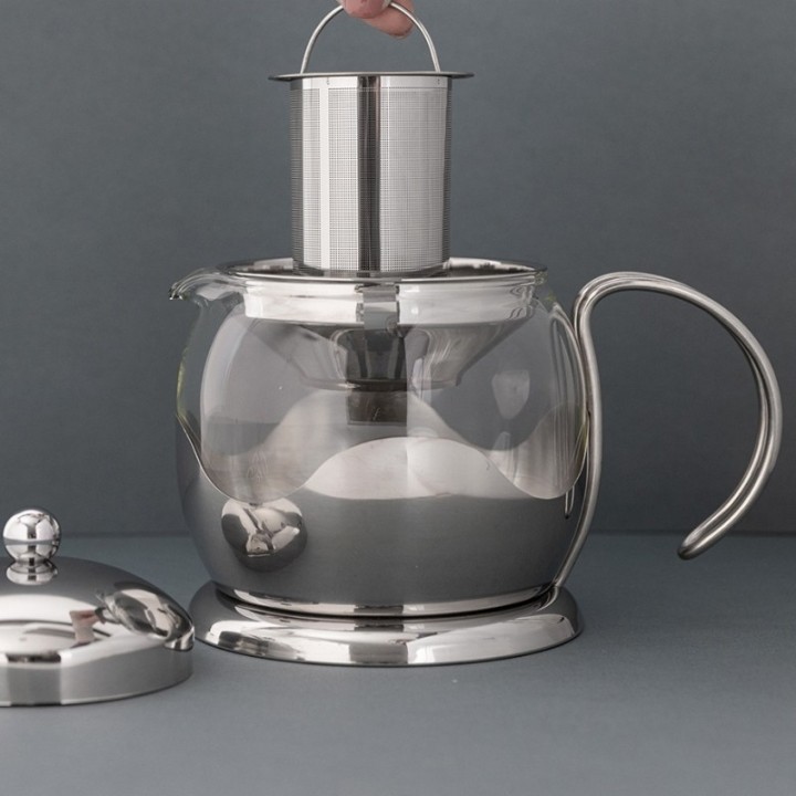 La Cafetière Izmir 4 koppar tebryggare stål