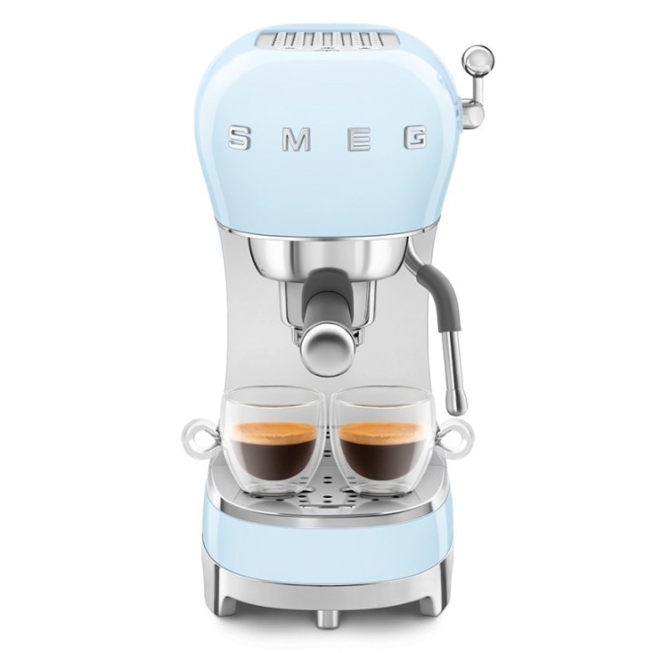 Smeg ECF02PBEU Espressomaskin Pastellblå