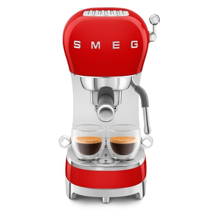 Smeg ECF02RDEU Espressomaskin Röd