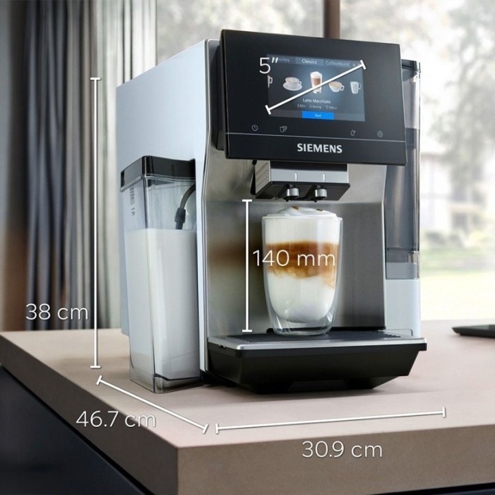 Siemens TQ715R03 EQ700 Inox Espressomaskin