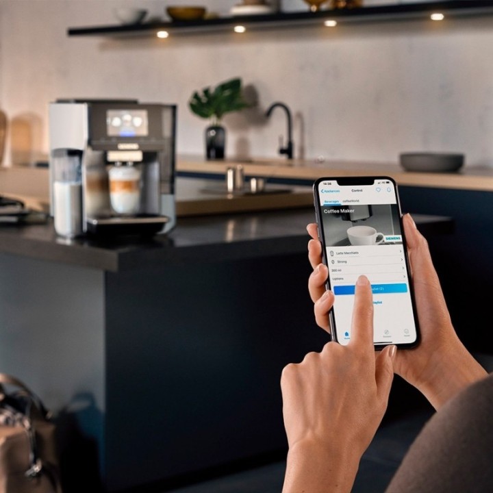 Siemens TQ715R03 EQ700 Inox Espressomaskin