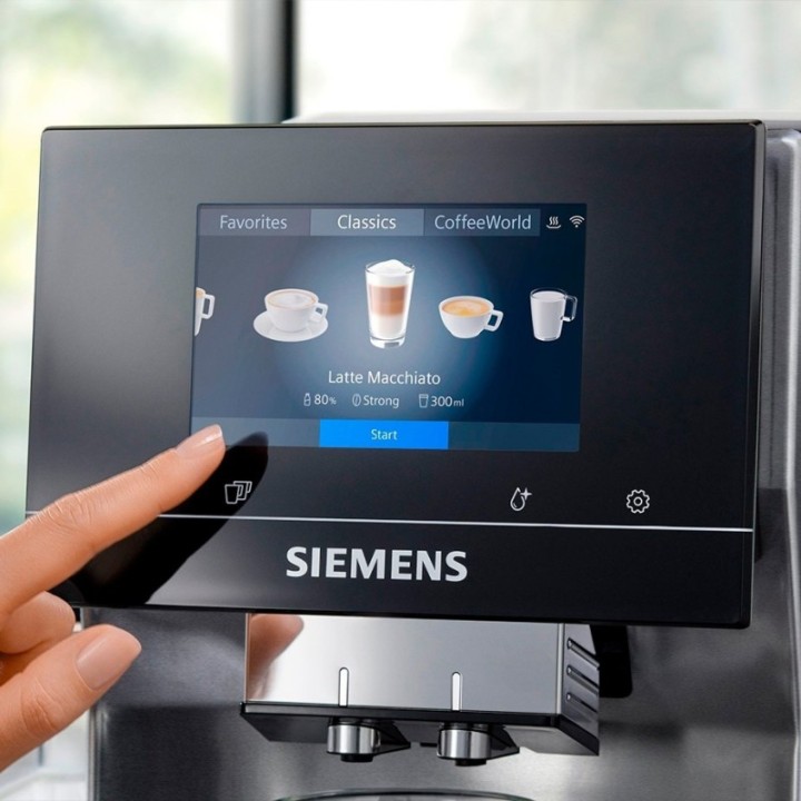 Siemens TQ715R03 EQ700 Inox Espressomaskin