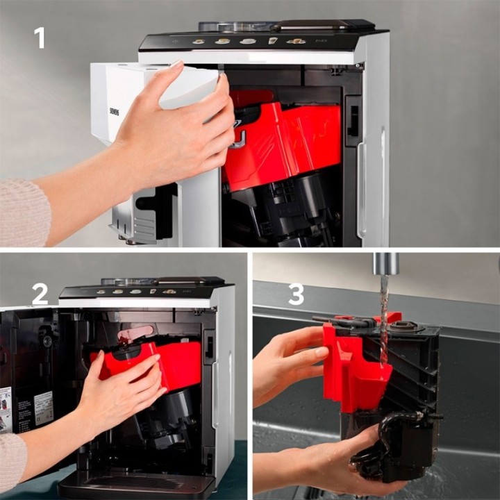 Siemens TP515R02 EQ500 Classic Vit Espressomaskin