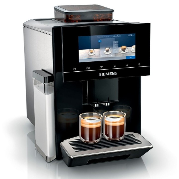 Siemens TQ903R09 EQ900 espressomaskin inkl. 4 kg Rigtig Kaffe