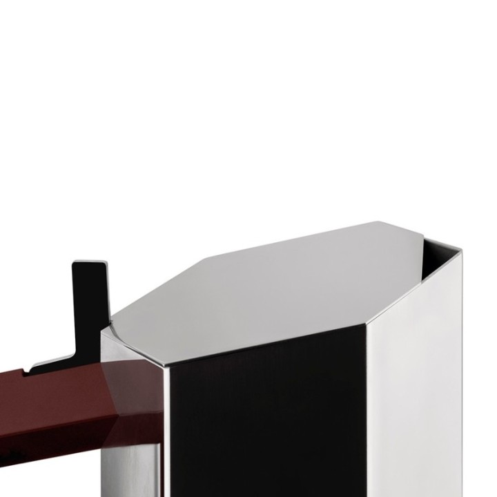 Alessi Menhir 3-kopps espressokanna i stål