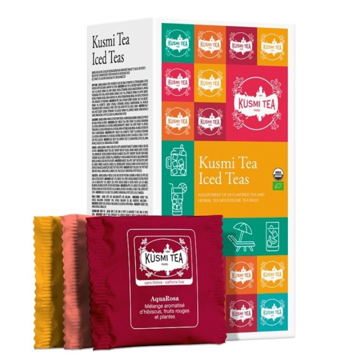 Kusmi Te Iced Teas - 24 ekologiska tepåsar