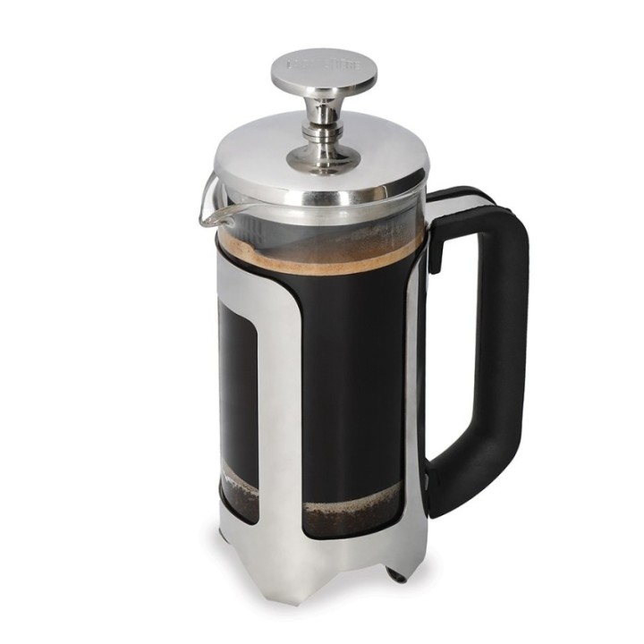 La Cafetière Roma 3 koppar stempelkanna rostfritt stål