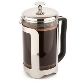 La Cafetière Roma 12 kop. stempelkanna i rostfritt stål