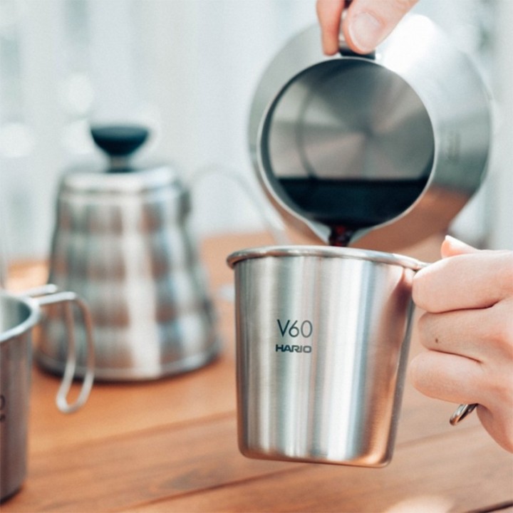 Hario V60 Metal Utomhuskanna 0,5 L