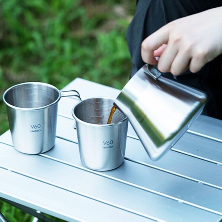 Hario V60 Metal Utomhuskanna 0,5 L