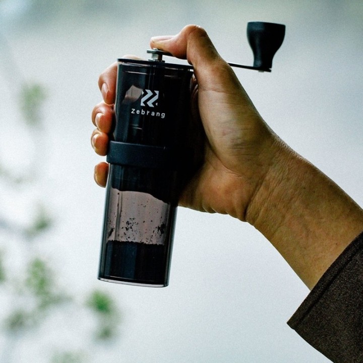 Hario Zebrang Manuell Kaffekvarn Svart