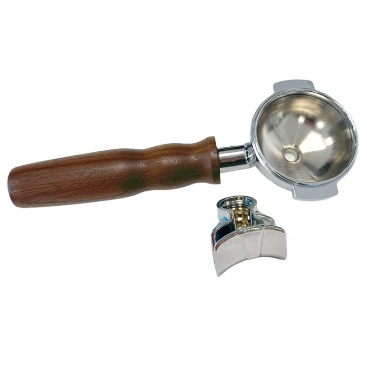 Rancilio Silvia Portafilter Trä Inkl. Dubbla Utlopp