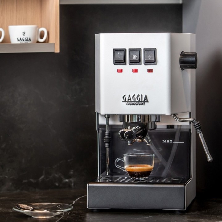Gaggia Classic E24 Vit espressomaskin