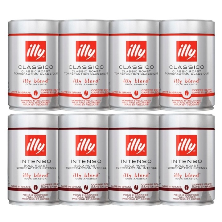 Illy Mixpaket 2 kg Hela kaffebönor