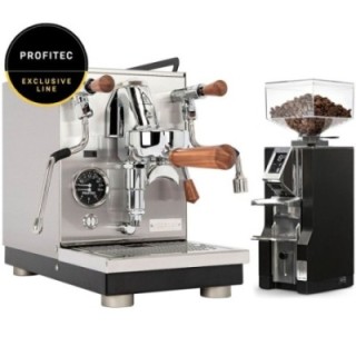 Profitec JUMP Espressomaskin inkl. Eureka Libra Krom/matt svart