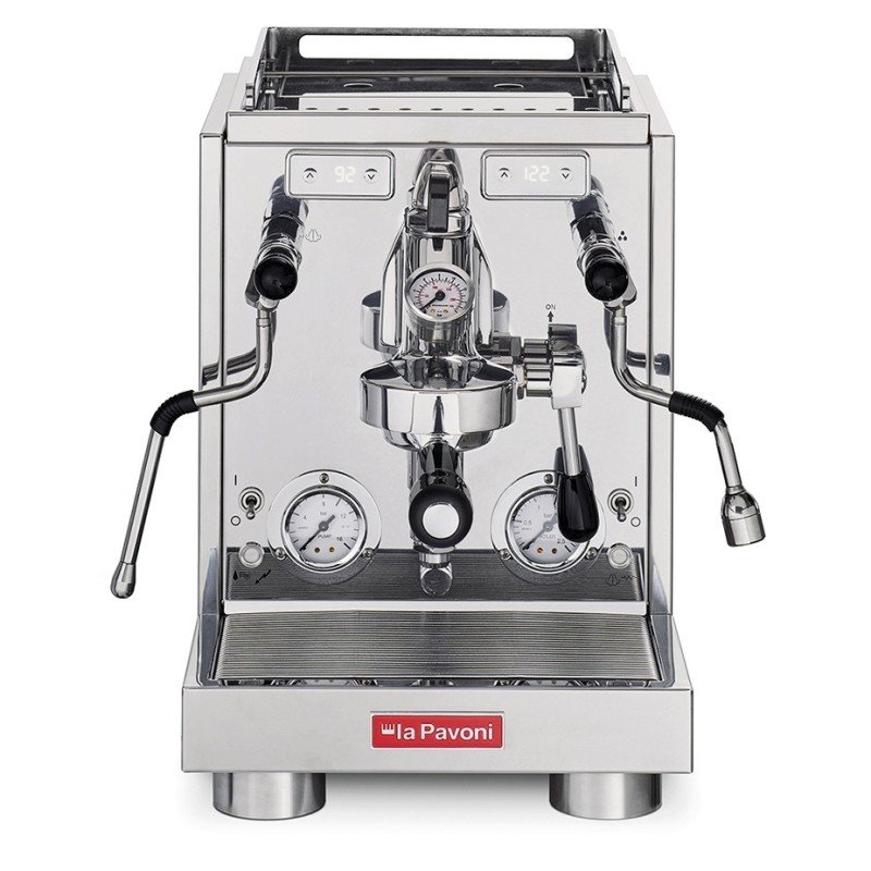 La Pavoni New Botticelli Specialty LPSBSS03NO Espressomaskin inkl. Prosumer Chrome Kvarn & Baristautrustning