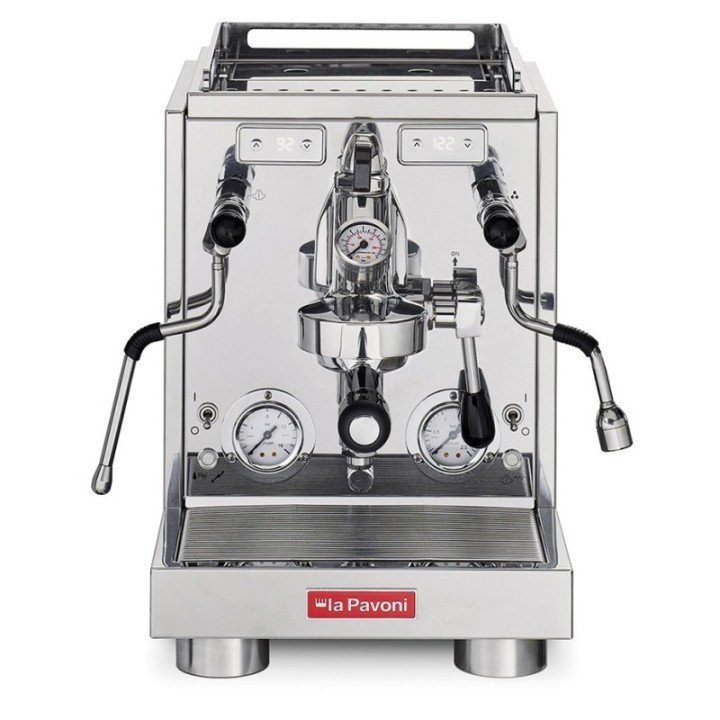 La Pavoni New Botticelli Specialty LPSBSS03NO Espressomaskin inkl. Prosumer Chrome Kvarn & Baristautrustning