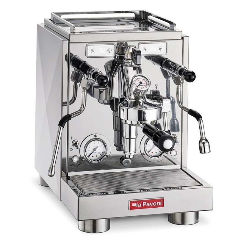 La Pavoni New Botticelli Specialty LPSBSS03NO Espressomaskin inkl. Prosumer Chrome Kvarn & Baristautrustning