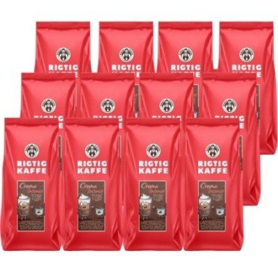 Rigtig Kaffe Crema Intenso 12kg