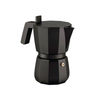 Alessi Moka mokkabryggare 6 koppar Svart