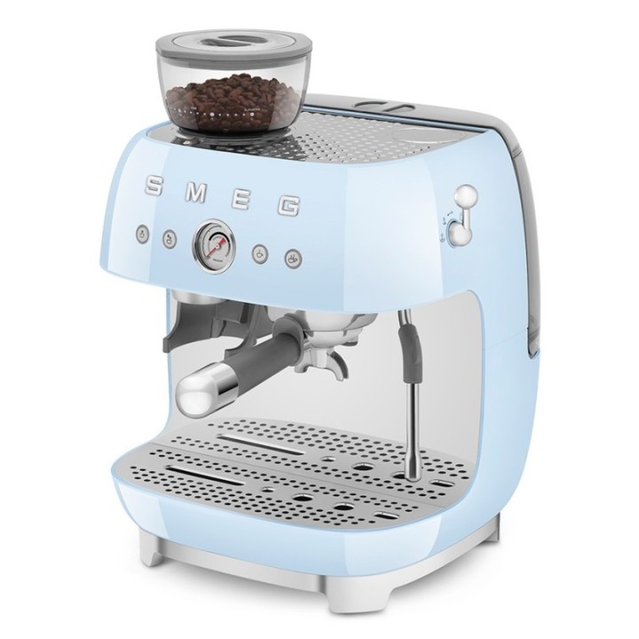 Smeg EGF03PBEU Manuell espressomaskin Inkl. Mjölkkanna & 1,5 kg Rigtig Kaffe