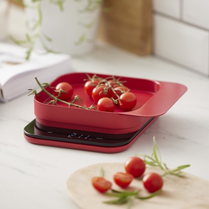 Rosti Mensura Kaffevåg/Köksvåg Röd