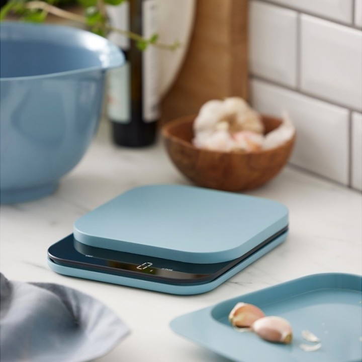 Rosti Mensura kaffevåg/köksvåg dammig blå