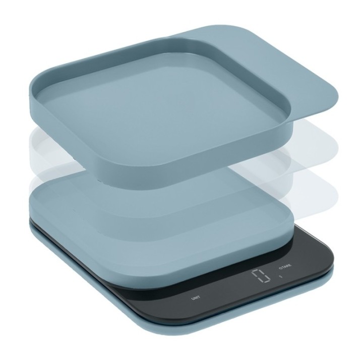 Rosti Mensura kaffevåg/köksvåg dammig blå