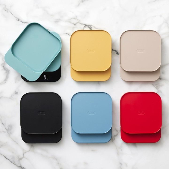 Rosti Mensura kaffevåg/köksvåg dammig blå