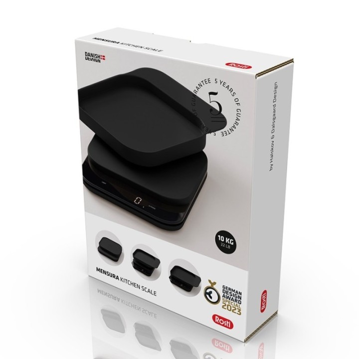 Rosti Mensura Kaffevåg/Köksvåg Svart