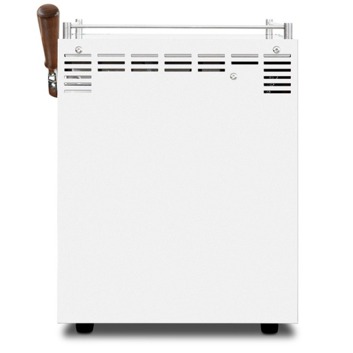 Ascaso Steel Duo Plus White Espressomaskin inkl. Eureka Mignon Libra Krom/Vit Espressokvarn & Cappuccinokoppar