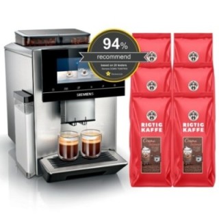 Siemens TQ907R03 EQ900 s700 inkl. 6 kg Rigtig Kaffe Crema Intenso