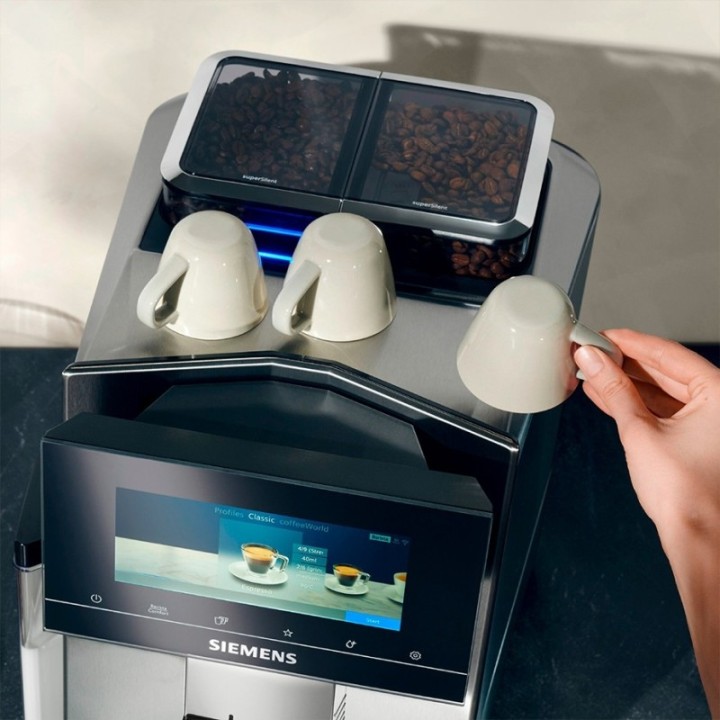 Siemens TQ907R03 EQ900 s700 inkl. 6 kg Rigtig Kaffe Crema Intenso