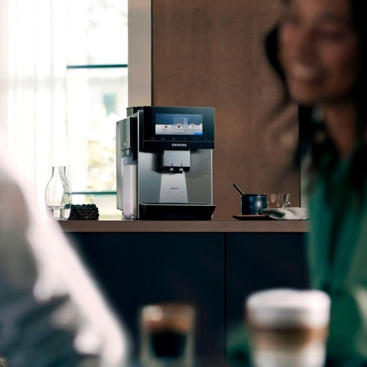 Siemens TQ907RZ3 EQ900 Plus Espressomaskin Inkl. Termokanna & Skötsel