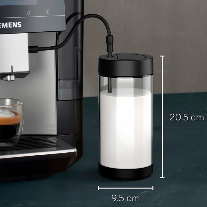 Siemens Mjölkbehållare Glas 0,7 L