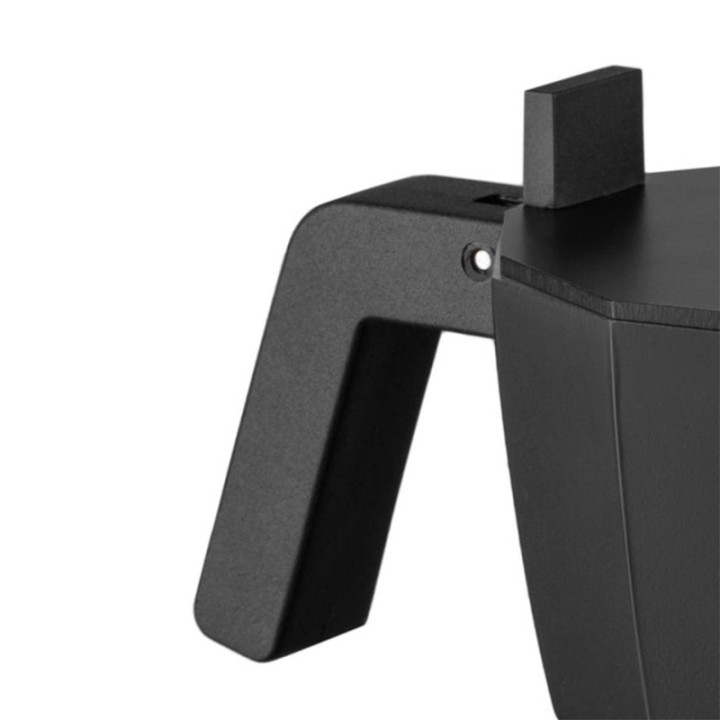 Alessi Moka 1 kopp espressokanna Svart