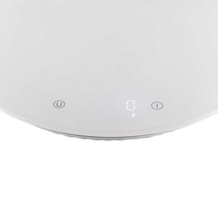 Alessi Plissé Kaffevåg/Köksvåg Vit