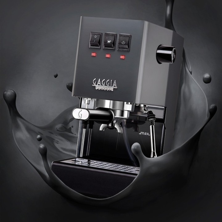 Gaggia Classic E24 Grå Espressomaskin Inkl. Baristautrustning
