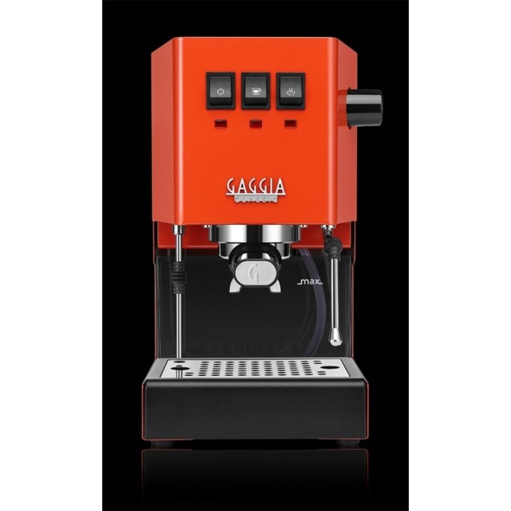 Gaggia Classic E24 Lobster Red Espressomaskin Inkl. Baristautrustning