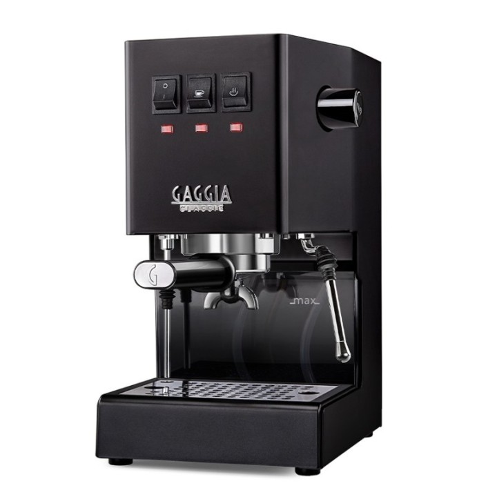 Gaggia Classic E24 Svart Espressomaskin inkl. Eureka Mignon Zero 55s Matt Svart Espressokvarn & Baristautrustning