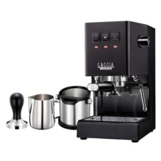 Gaggia Classic E24 Svart Espressomaskin Inkl. Baristautrustning