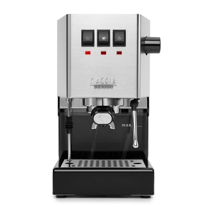 Gaggia Classic E24 Stål Espressomaskin Inkl. Baristautrustning