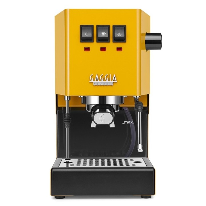 Gaggia Classic E24 Sunshine Yellow Espressomaskin Inkl. Baristautrustning