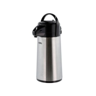 Thermos Termoskanna med pump 1,9 L Stål/Svart