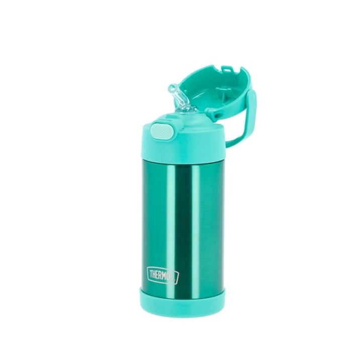 Thermos Funtainer Drickflaska m. Sugrör 355 ml Teal
