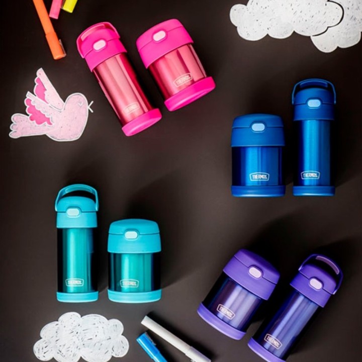 Thermos Funtainer Drickflaska m. Sugrör 355 ml Teal