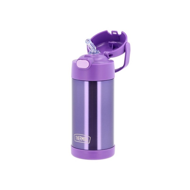 Thermos Funtainer Drickflaska med sugrör 355 ml Violett