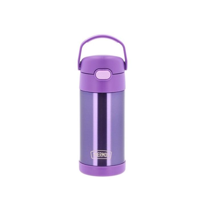 Thermos Funtainer Drickflaska med sugrör 355 ml Violett