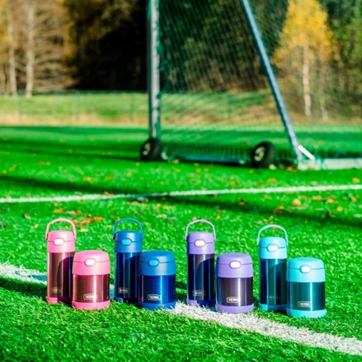 Thermos Funtainer Drickflaska med sugrör 355 ml Violett