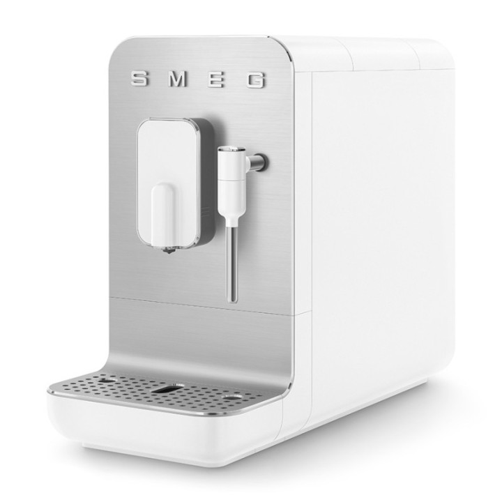 Smeg BCC12WHMEU Vit inkl. Mjölkkanna & Crema Intenso 1 kg kaffebönor